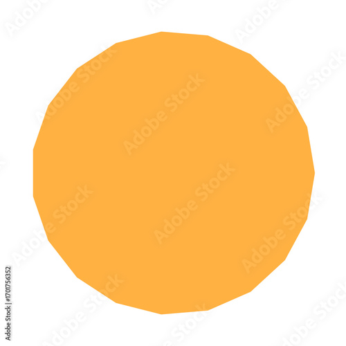 Polygon Shape 19 sides #296