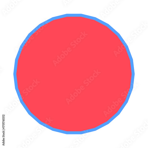 Free Download Polygon Shape 26 sides #471 - GFXLoad
