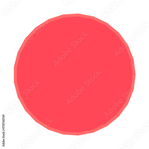 Polygon Shape 25 sides #498