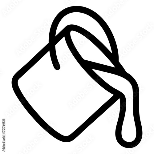 paint bucket icon vector