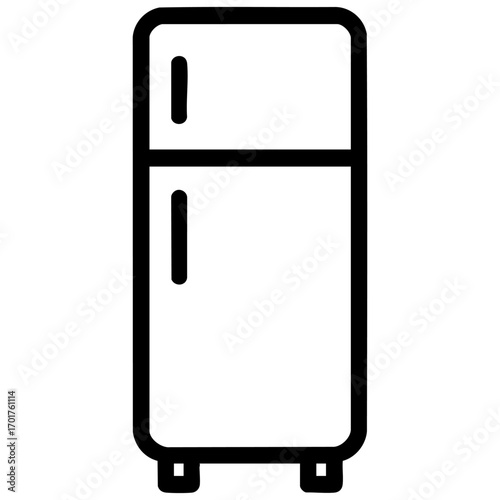 refrigerator fridge icon vector