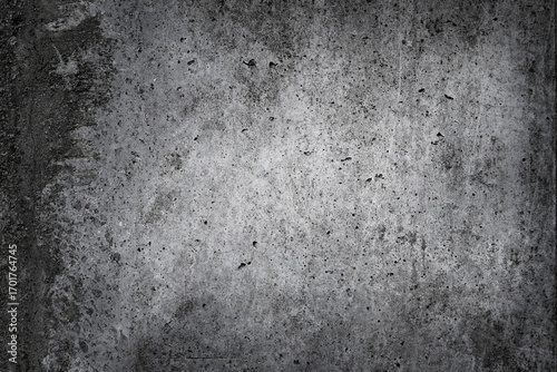Grunge gray concrete wall texture with scratches and stains, ideal for posters, flyers, website backgrounds, and digital art.