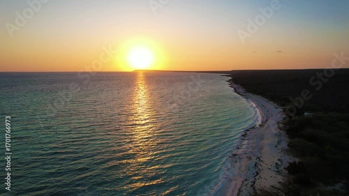 atardecer costa parque nacional jaragua pedernales republica dominicana