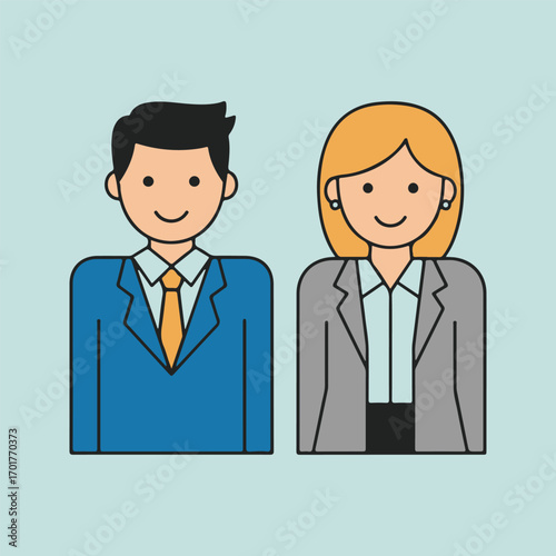 flat desain minimalis bussines