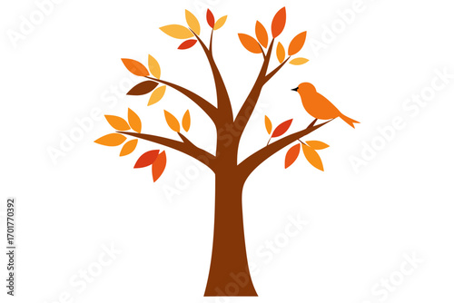 tree with autumn leaves