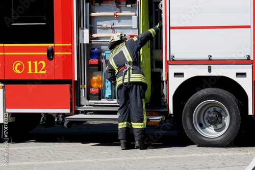 Feuerwehr im Einsatz 112