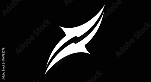 Abstract white stylized Z logo design.