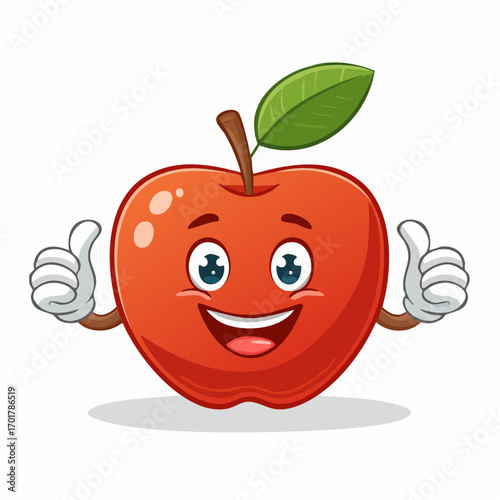 Lustiger Apfel