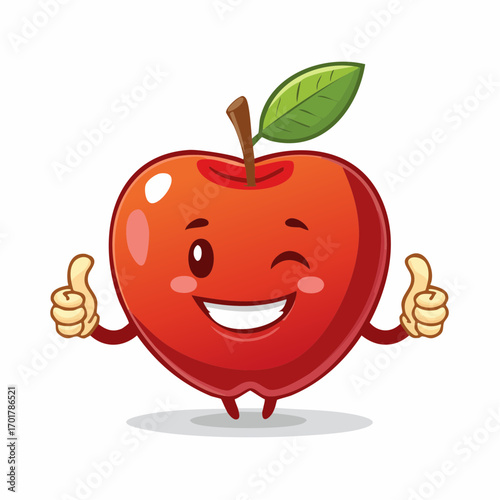 Lustiger Apfel