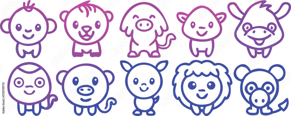 Obraz premium easter eggs vector