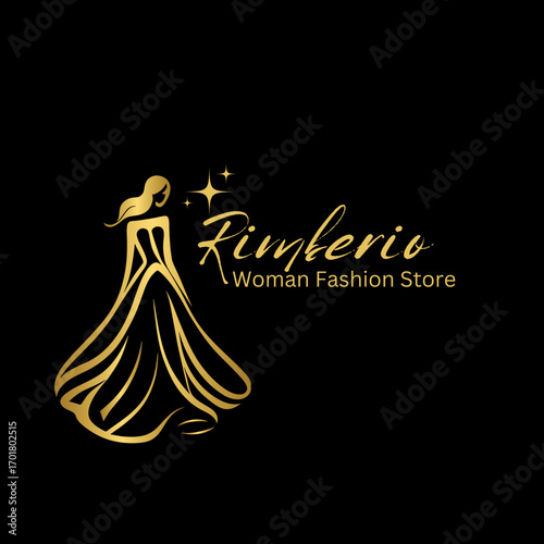 women fashion store logo