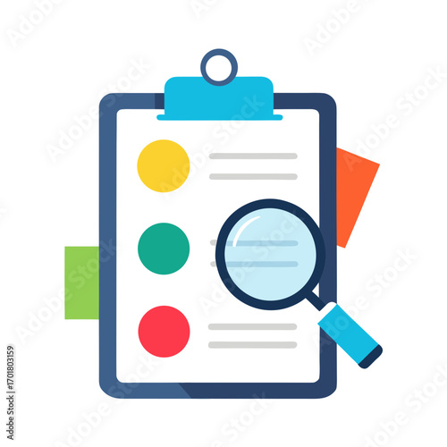 clipboard colorful sticky