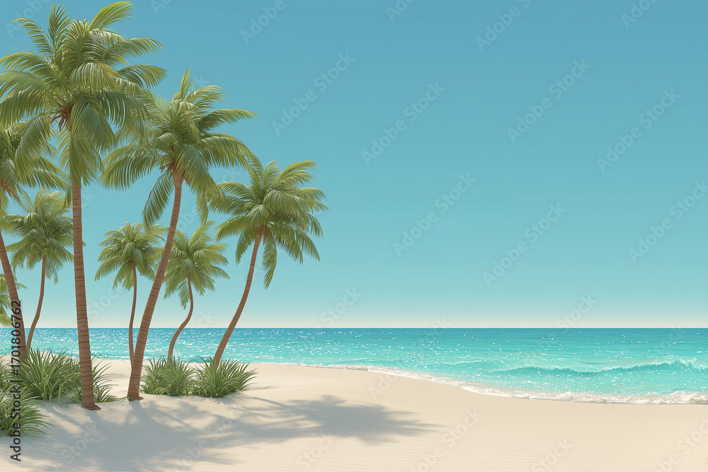 Obraz premium ビーチ