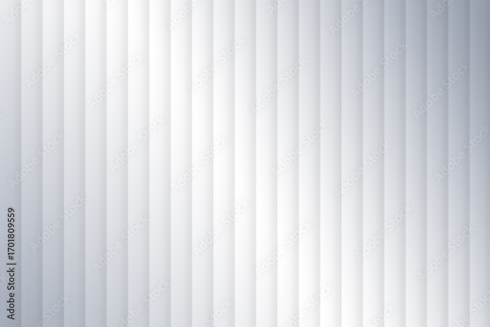 Obraz premium Ribbed or reeded glass effect white background texture
