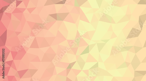 Abstract Polygonal Background with Peach and Yellow Hues a Modern Geometric Design Element for Creative Projects and Artistic Compositions