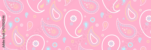 Flowery asian in wallpaper interior. Stylish abstract background swirl. Poster cover, hand-drawn costume.