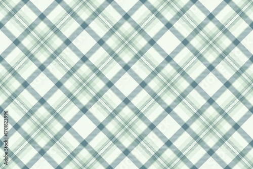 Elegant plaid pattern in soft teal hues. Versatile design ideal for backgrounds, textiles, or adding a touch of classic charm to any creative project.