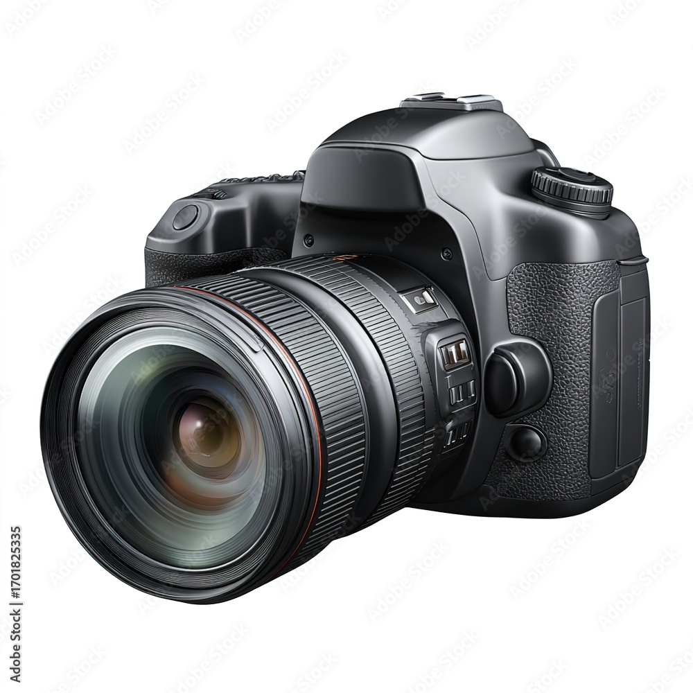 Fototapeta premium professional digital slr camera isolated
