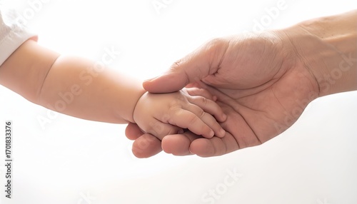 Baby's Hand Holding Parent's Hand