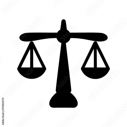 Black and White Scales of Justice for Legal Equality and Fairness