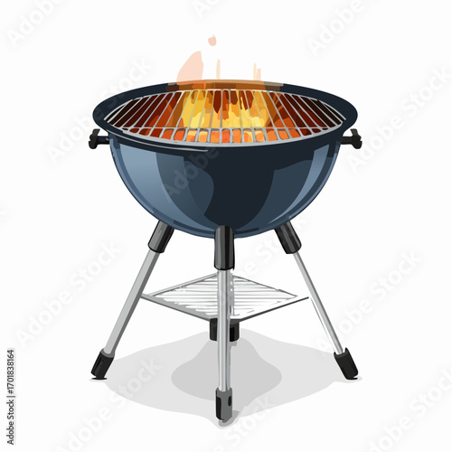 Holzkohlegrill