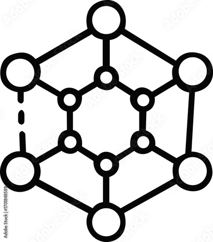 Geomatric network icons, geomatric logo design letter C with technology for company, Creative people logo design template icon, Global earth element geomatric idea logo line internation.