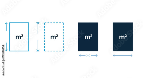 Visualizing Square Meters of Space for Real Estate and Construction Projects