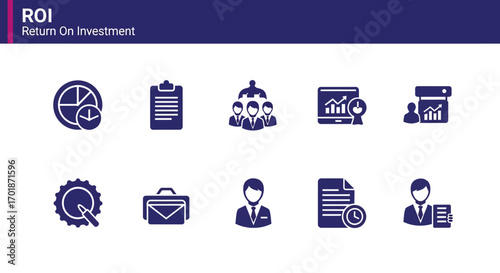 Understanding Return On Investment Key Concepts Visualized Through Business Icons For Enhanced Financial Strategy