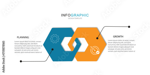 5, element, step, circle, graph, process, business, info, banner, structure, data, plan, line, time, chart, pointer, workflow, creative, background, template, vector, graphic, brochure, abstract, desi