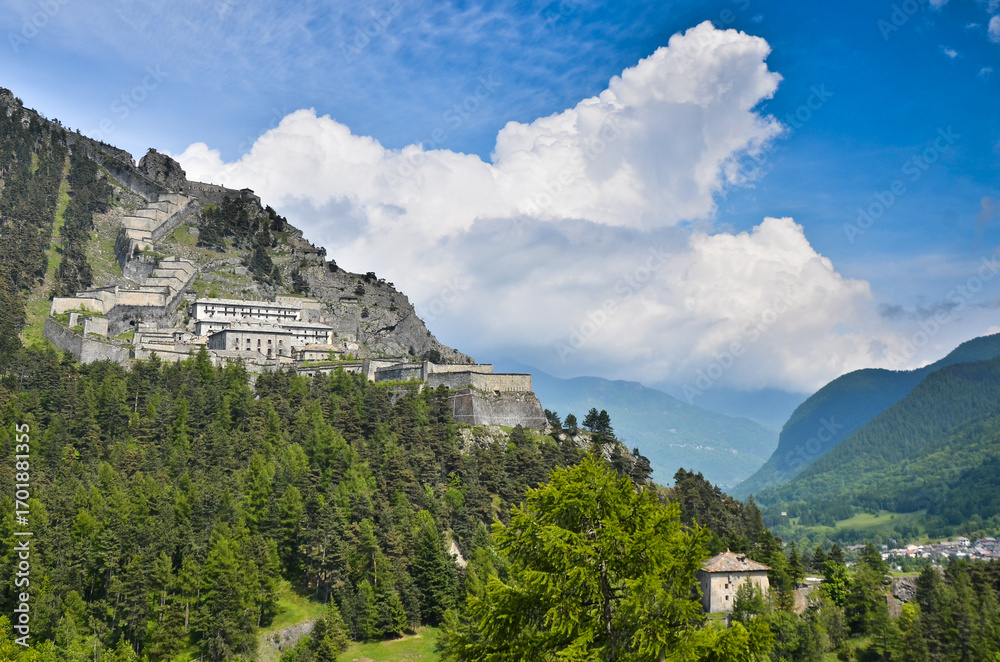 Obraz premium The fortress of Fenestrelle, Torino, Italy