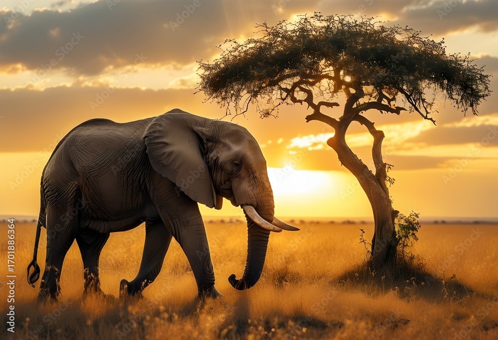 Fototapeta premium elephant 