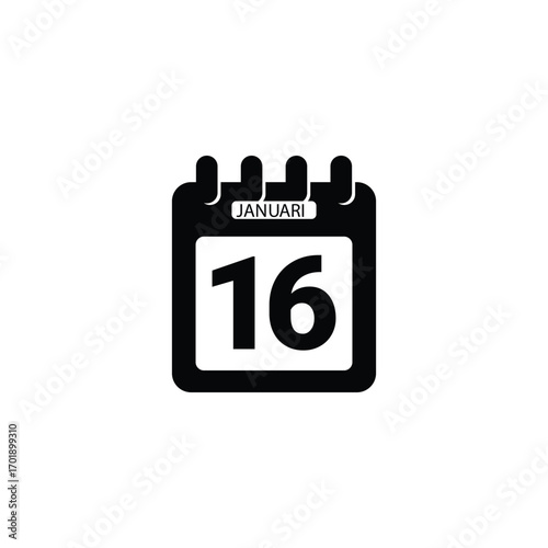 ): 16 Januari calender icon