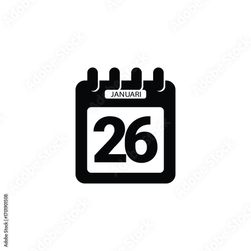 ): 26 Januari calender icon