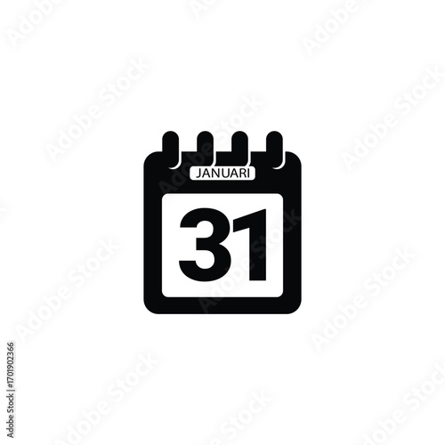 : 31 Januari calender icon 