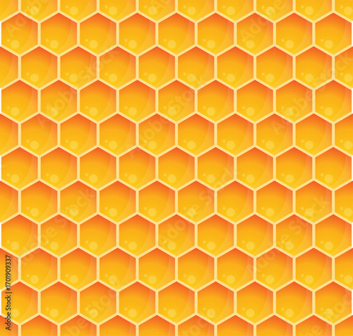 Honeycomb Flat Design Icon