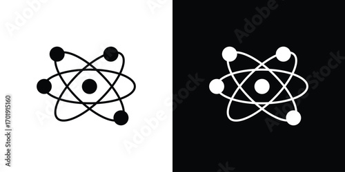 Science icon symbol for templates, web design and infographics