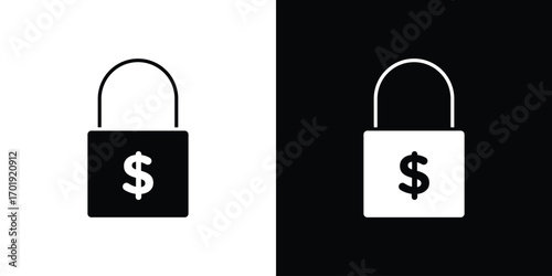 Fixed price icon symbol for templates, web design and infographics