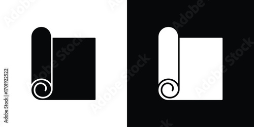 Construction film roll icon symbol for templates, web design and infographics