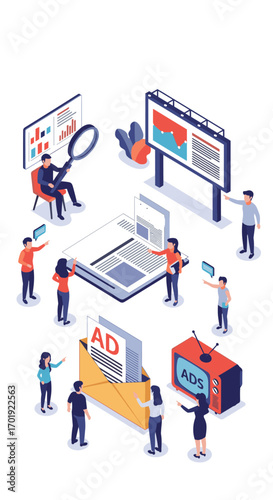 Digital marketing strategy and advertising campaign planning for business growth and success