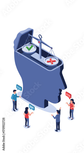 Understanding cognitive biases and decision making processes through open dialogue and critical evaluation