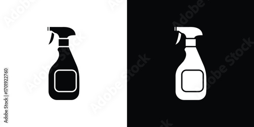 Cleaning spray icon symbol for templates, web design and infographics