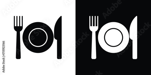 Canteen icon symbol for templates, web design and infographics