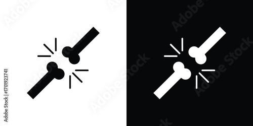 Bones icon symbol for templates, web design and infographics