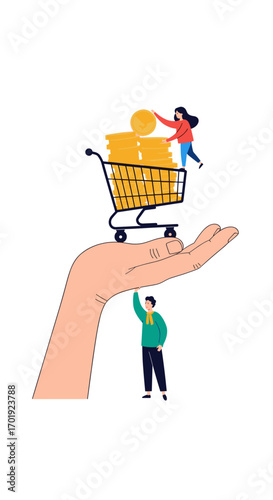 Financial planning and investment strategies for smart shopping and wealth accumulation