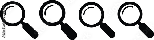 set of magnifying glass
