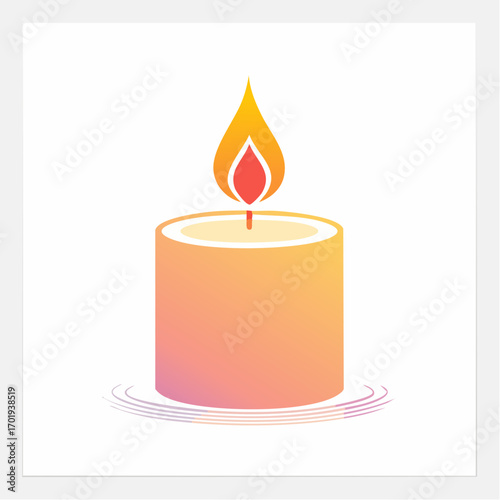 Aromatherapy Candle Icon