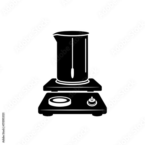 Beaker on Hot Plate

