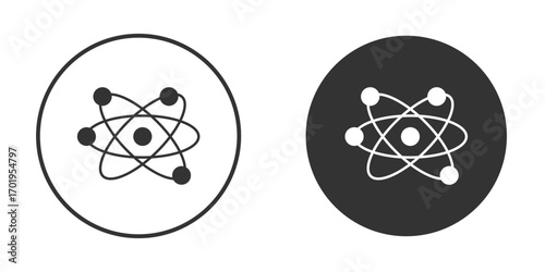 Science icon or Logo. Flat Style vector EPS.