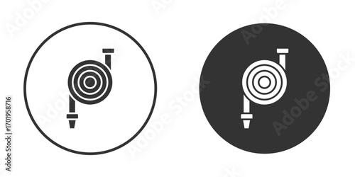 Hose icon or Logo. Flat Style vector EPS.
