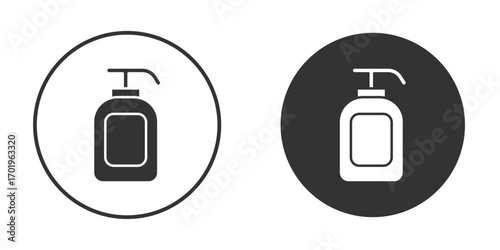 Body Soap icon or Logo. Flat Style vector EPS.